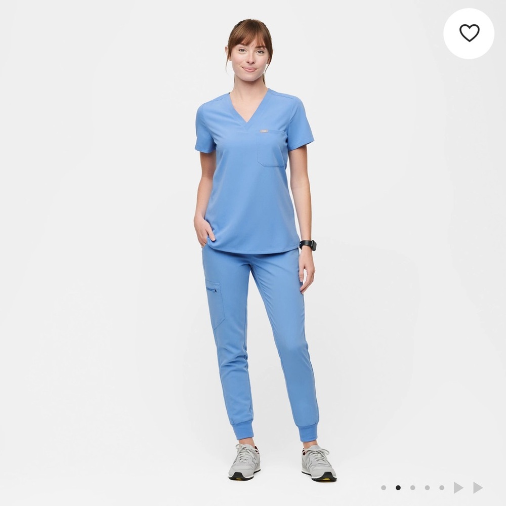 Figs Ceil Blue Technical Scrub Set